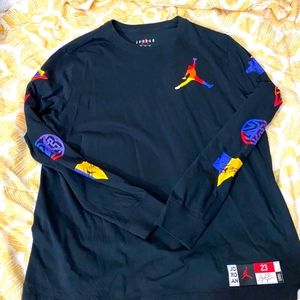 Nike Air Jordan Long Sleeve Shirt Sz XL